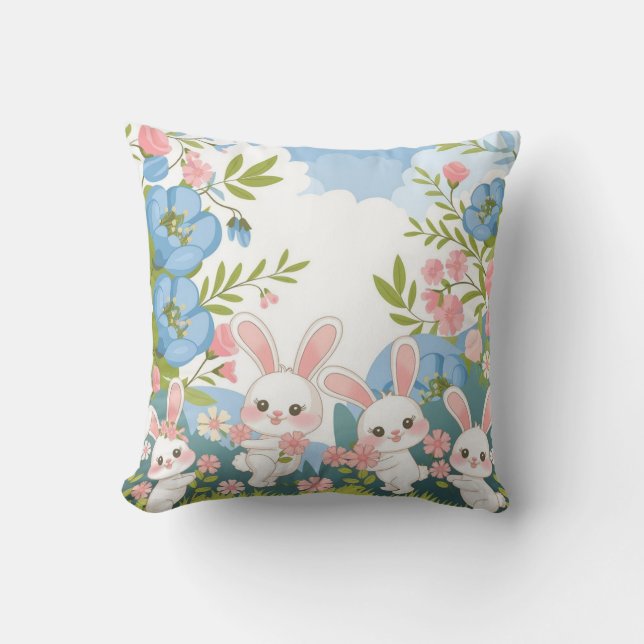 Betoverende Pasen feest ontwerp Kussen (Voorkant)