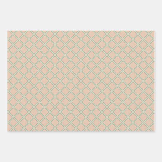 Betoverende Pastels Wrapping Paper Flat Sheet Set (Voorkant 2)