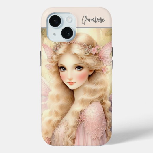 Betoverende Peach Glow Fairy Case-Mate iPhone Case (Achterkant)
