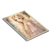 Betoverende Peach Glow Fairy Notitieboek (Rechterzijde)