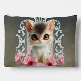 Betoverende, pluizige kitten etui