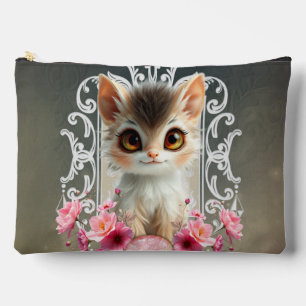 Betoverende, pluizige kitten etui