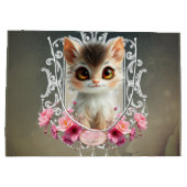 Betoverende, pluizige kitten groot cadeauzakje (Achterkant)