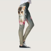Betoverende, pluizige kitten leggings (Rechts)