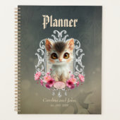 Betoverende, pluizige kitten planner (Voorkant)