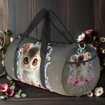 Betoverende, pluizige kitten