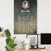 Betoverende, pluizige kitten poster (Thuiskantoor)