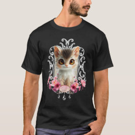 Betoverende, pluizige kitten t-shirt