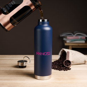 Betoverende Princess Navy Hydratatie Drinkware Waterfles