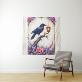 Betoverende Raven Bruiloftcollectie Wandkleed