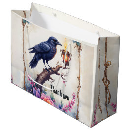 Betoverende Raven Bruiloftscollectie Groot Cadeauzakje