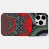 Betoverende Rode Aurora | Noorderlicht Borealis Case-Mate iPhone Case (Achterkant (horizontaal))