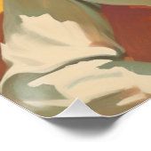 betoverende Romance aan de grens: het wildwest flu Perfect Poster (Hoek)