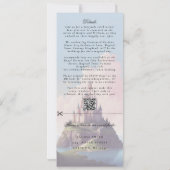 Betoverende romance All-in-One bruiloft Kaart (Achterkant)