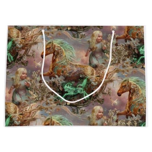 "Betoverende rooskleurige avonturen" Groot Cadeauzakje (Voorkant)