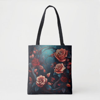 Betoverende Rozen – Elegant bloemwerk Tote Bag