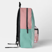 Betoverende Schattige zeemeermin Bedrukte Rugzak (Links)