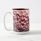 betoverende sip: 3D pastel roze vlinder Mok (Links)