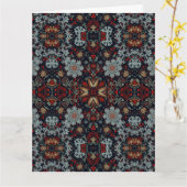 Betoverende Sneeuwvlok Symfonie Kaart (Gele Bloem)