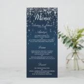 Betoverende Sterren Huwelijk - Menu (Staand voorkant)