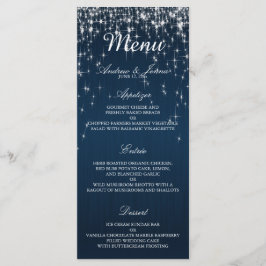 Betoverende Sterren Huwelijk - Menu