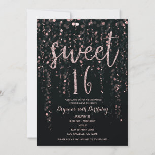 Betoverende Sterrenlichten Roze Gouden Blush Sweet Kaart
