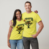 Betoverende Treehouse Retreat T-shirt (Unisex)