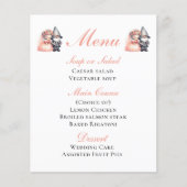 Betoverende tuin Gnome Sinaasappel rustieke bruilo (Voorkant)