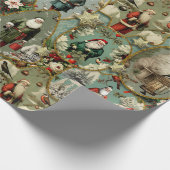 betoverende vakantie reverie cadeaupapier (Hoek)