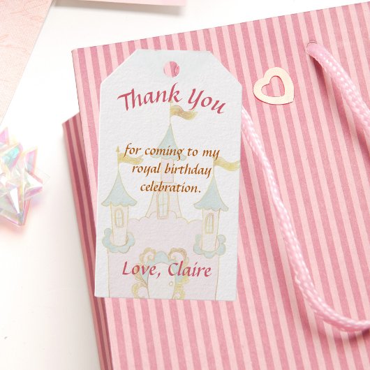 Betoverende Verjaardag Prinses Party Favor Gift La Cadeaulabel