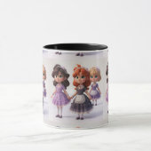 Betoverende verzamelpoppen mok (Midden)