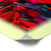 Betoverende vlinderbloemenwandtapijt poster (Hoek)