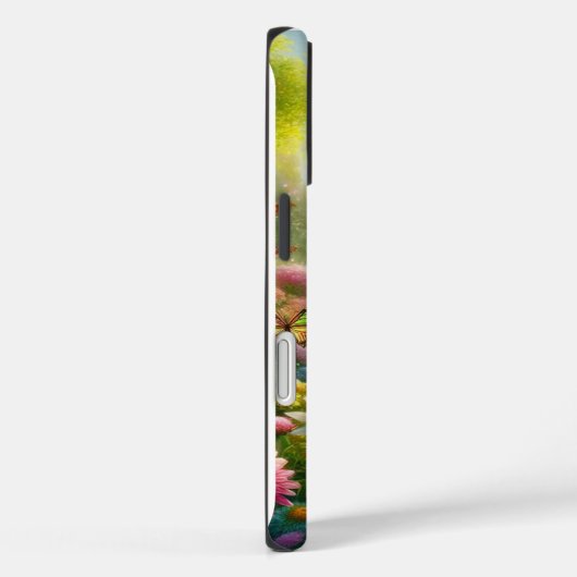 Betoverende vlindertuin Case-Mate iPhone case (Achterkant / Rechts)