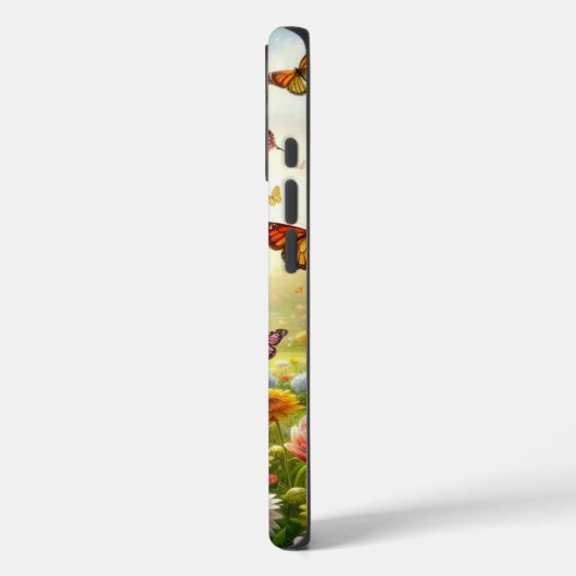 Betoverende vlindertuin Case-Mate iPhone case (Achterkant / Links)