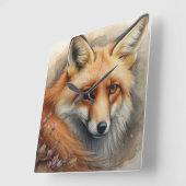 betoverende vos vierkante klok (Hoek)