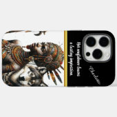 Betoverende vrouw-wolf band in natuur Case-Mate iPhone case (Achterkant (horizontaal))