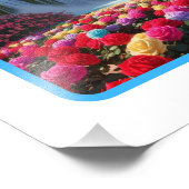 Betoverende waterval oase foto afdruk (Hoek)