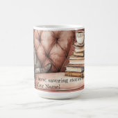 Betoverende Waterverf Booklover Mok (Center)