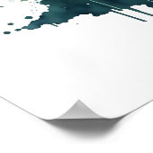 Betoverende Waterverf Panda in een Bamboebos Poster (Hoek)