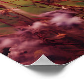 Betoverende weide in de herfst poster (Hoek)