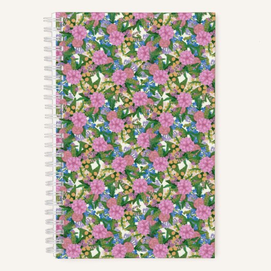 Betoverende Wildbloem Notitieboek (Voorkant)