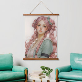 Betoverende Woodland Dreams | Schoonheid en Romanc Hangend Wandkleed