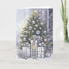 Betoverende Yuletide Beauty Kaart