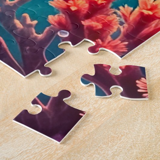 Betoverende zeemeermin kinderen legpuzzel (Zijkant)