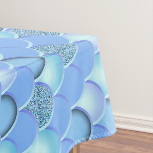 Betoverende zeemeermin verjaardagsfeestje tafelkleed (Voorbeeld)