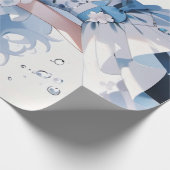 Betoverende zeemeermin verjaardagsontwerp voor mei cadeaupapier (Hoek)