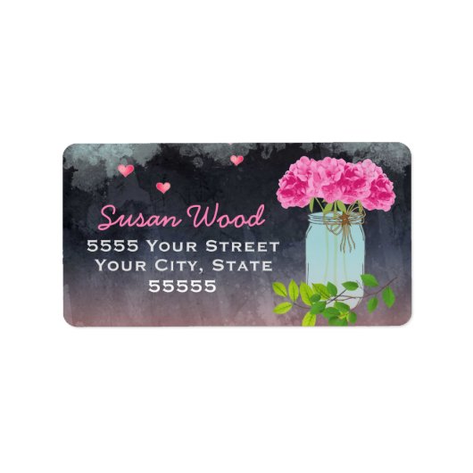 Betoverende zomerse Adresetiketten Etiket (Voorkant)