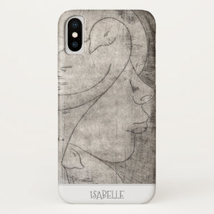 Betoverende zwart-wit print: Young Girl Among Case-Mate iPhone Case