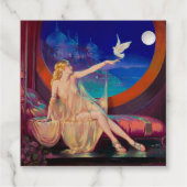 Betovering Arabisch Haseki Sultans Prinses 1925 Bedankjes Labels (Achterkant)