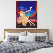 Betovering Arabisch Haseki Sultans Prinses 1925 Canvas Afdruk (Insitu (Slaapkamer))